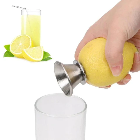 Presse citron à visser - Jus de citron - Plastique - Verser